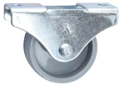 Zdjęcie produktu dla Koło do mebli, plastikowe, 30 x 15 mm, szare