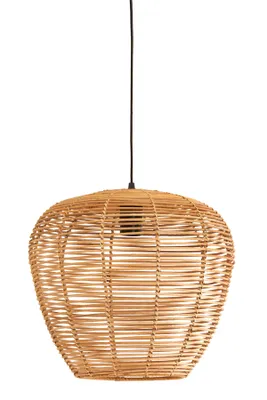 Produktbild von Light & Living - Lampenschirm LATVIA - Ø38x35cm - Braun