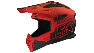 Immagine prodotto di LS2 MX708 Fast II Duck Motocross Helm, neon-rot, XL (61/62)
