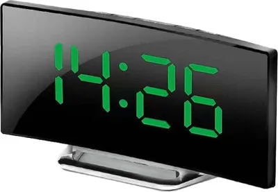 Produktbild von Multifunktionale elektronische Tischuhr, kreativer LED-Digitalwecker mit Spiegel,style2