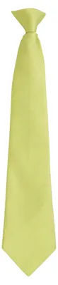 Immagine prodotto di Premier - Cravatta "Colours Orginals Fashion" con fermaglio LT2703 (taglia unica) (lime)