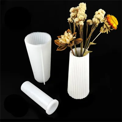 Immagine prodotto di Omgoods - Stampi in silicone per vasi e candele, 2-in-1