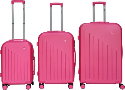 Produktbild von Barut Reisekofferset Ares 3-teilig Pink MS-19050