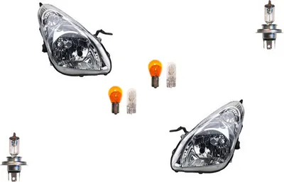 Produktbild von Scheinwerfer passend für Nissan Pixo Ua0 06/09- Leuch. Satz Links Rechts 022604A00F 26705A400F Johns