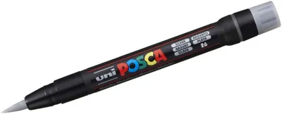 Produktbild von POSCA - Pinselfarbe POSCA PCF350 1-10 mm Silber | 1 Stück | 5 Stücke