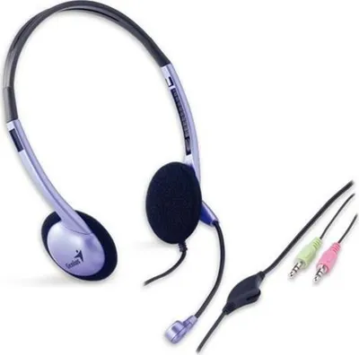 Obrázek produktu pro Genius Computer Technology HS-02B Stereo Headset, Kabel, Kancelář / call centrum, Sluchátka s mikrofonem