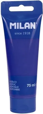 Obrázek produktu pro Akrylová barva v tubě 75ml oceánsky modrá MILAN