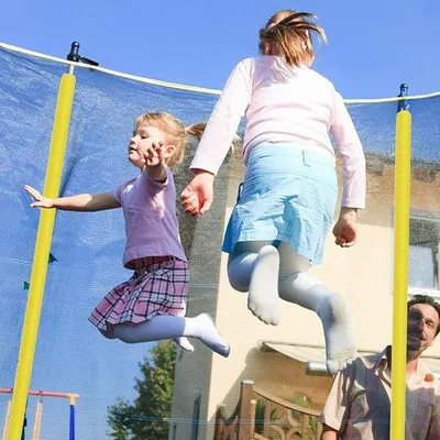 Image de Protection pour trampoline - Protection pour trampolines - 40 cm - Mousse - Sécurité - Noir