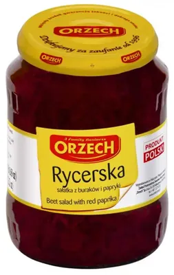 Produktbild von Orzech Ritter-Salat, würziger Gemüsesalat 700 g