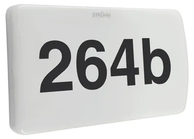 Produktbild von Strühm 03921 LED hermetische Leuchte 'MORGAN LED N' mit Dämmerungssensor, 7W, IP65, 650lm, neutralweiß, für Außenbereich