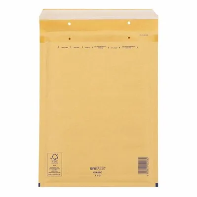 Produktbild von 50x AROFOL CLASSIC Luftpolstertasche  7/G-17 230x340mm für C4+ braun