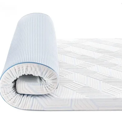 Produktbild von Matratzentopper 100x200cm, 7,5cm Höhe, Gel Memory Foam, H2&H3 Härte, abnehmbarer & waschbarer Bezug