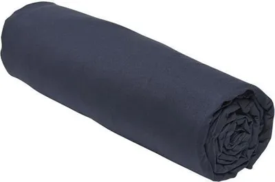 Produktbild von Spannbettlaken – 140 x 190 cm, einfarbig – Marineblau