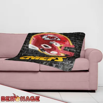 Produktbild von NFL Kansas City Chiefs Decke 150x200cm Wellsoft Kuscheldecke pas. zur Bettwäsche