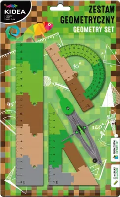 Obrázok produktu pre Zestaw Geometryczny Kidea - 4 Elementy