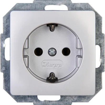 Produktbild von Kopp 923520089 Steckdose Paris silber