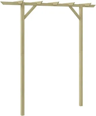 Obrázek produktu pro Dřevěná pergola pro popínavé rostliny se střechou