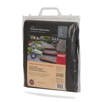 Produktbild von Premium Unkrautvlies dunkelgrau 90 g/m²