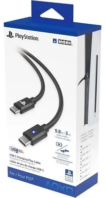 Obrázok produktu pre Hori SPF-041E, 3 m, USB C, USB C, Čierna