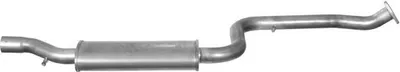 Produktbild von IZAWIT 39.017 Mittelschalldämpfer Schalldämpfer für VOLVO V40 Kombi (645) S40 I (644)