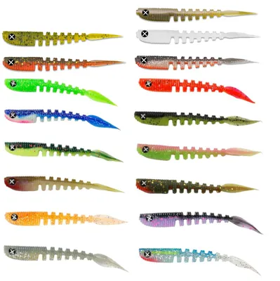 Produktbild von Monkey Lures 10cm Shaky Lui - 6 Gummifische, Monkey Lures Farbe:Sexy Jane