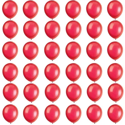 Produktbild von Luftballons Rot 12 Zoll 30cm Latex 36 Stück für Party & Deko