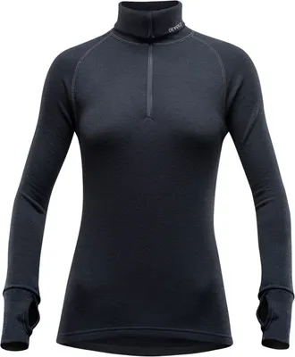Produktbild von Devold Expedition Frau Zip Neck Kleidung Größe: XL / Farbe: schwarz
