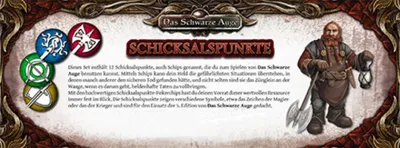 Produktbild von DSA5 Einsteigerbox: Schicksalspunkte-Set (12)