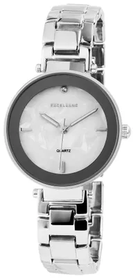 Produktbild von Excellanc Damenuhr mit Metallarmband
