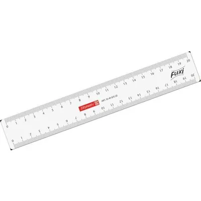 Image de BRUNNEN Règle 20cm Flexi transparent 104987020
