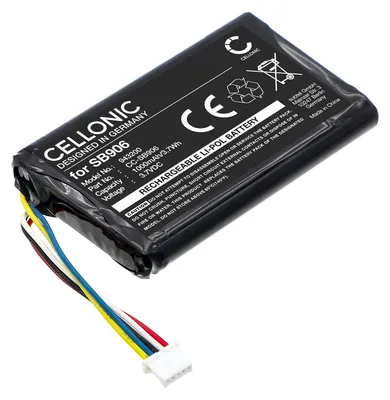 Immagine prodotto di CELLONIC Batteria per Headset / Auricolare / Cuffie Compatibile con Shure MXW1X, MXW6X, SB906 – (1000mAh, 3.7V)