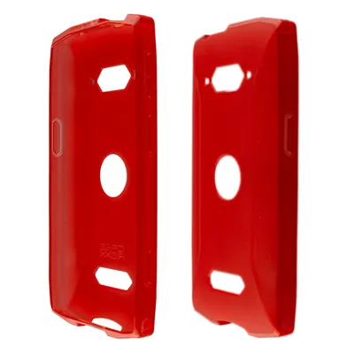 Produktbild von TPU-Hülle für Crosscall Core-M5 in rot+Folie