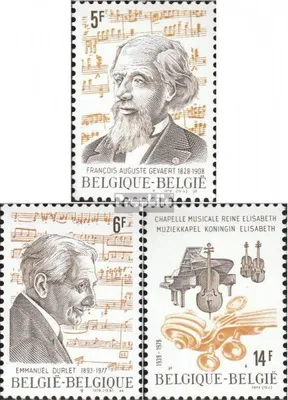 Produktbild von Briefmarken Belgien 1979 Mi 2003-2005 (kompl.Ausg.) postfrisch Musik