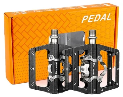 Produktbild von Pedale, Selbstsperrfunktion, Rutschfestes Design, Schwarz