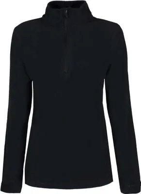 Produktbild von Rock Experience Tempus Fleece Mit Halbem Reißverschluss Schwarz XL Damen Schwarz XL
