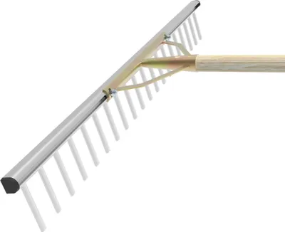 Image de Râteau Flora en métal léger, L 63, dents, L 10 cm