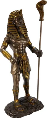 Produktbild von Ägyptischer Pharao gold-bronziert 29cm