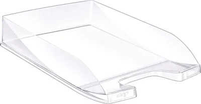 Produktbild von Briefkorb C4 Polystyrol schwarz Packung mit 5 Stück