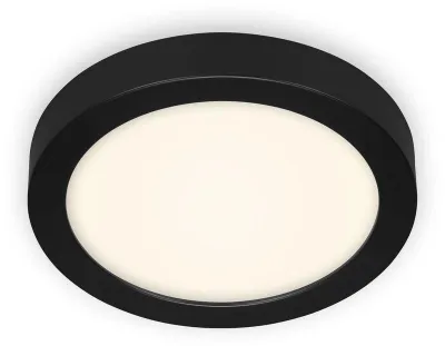 Immagine prodotto di Lampada da soffitto a LED lampada da soffitto metallo nero 16,5W dimmerabile Ø 22,5cm Briloner
