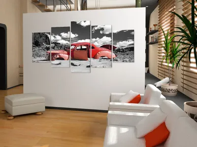 Immagine prodotto di WÜSTE WRACK quadro in vetro acrilico moderno da parete quadri in vetro f-A-0003-k-p