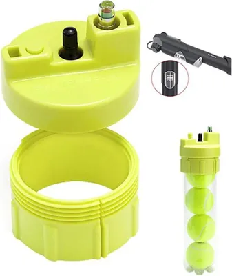 Image de Réservoir de balles de tennis Sauveur de balles de padel Pression américaine 30 psi Transformé