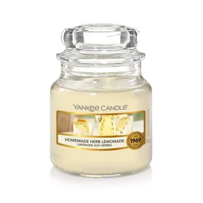 Produktbild von Yankee Candle Jar Duftkerze klein Homemade Herb Lemonade 104g