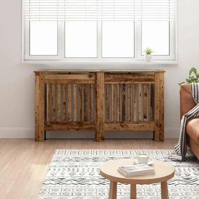 Produktbild von Möbel Heizkörperabdeckung Altholz 152 x 19 x 81,5 cm Holzwerkstoff - Klima- & Heizgeräte Zubehör &2473