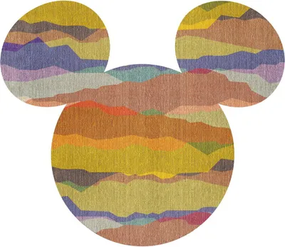 Obrázok produktu pre Disney viacfarebná nálepka na stenu Mickey Mouse - 612715 - 127 x 127 cm