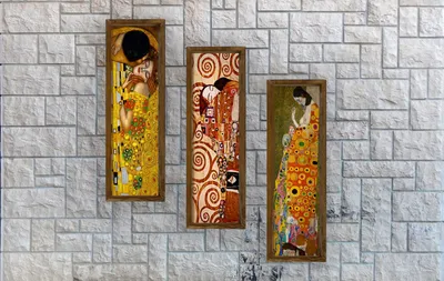 Produktbild von Wallity, Almıla- EVL1392, Bunt, Leinwandbilder, 19 x 70 cm, Gemälde: 100% MDF (Dicke: 3mm)