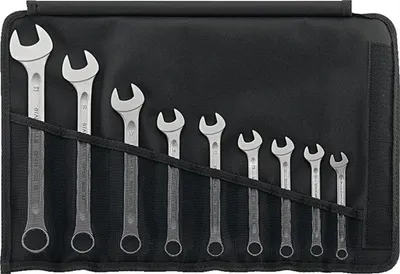 Produktbild von Stahlwille Ringmaulschlüsselsatz 44452 9tlg. SW 9 - 22 mm - 96400801