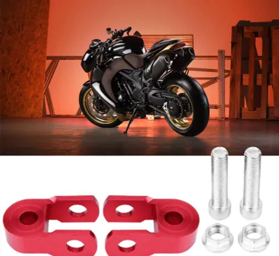 Zdjęcie produktu dla 2 sztuki uniwersalnego przedłużenia wysokości amortyzatora tylnego koła do motocykli bez śruby