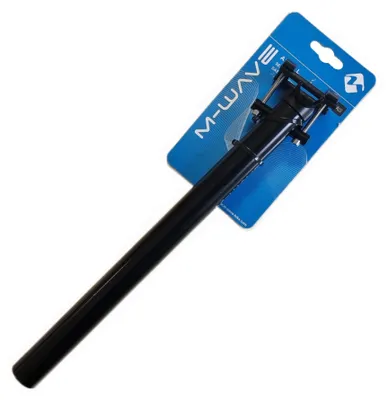 Produktbild von M-WAVE Fahrrad Sattelstütze A350L schwarz 27,2 mm Patentsattelstütze