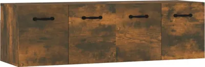 Obrázek produktu pro vidaXL Nástěnné skříňky 2 ks. Kouřový dub 80x35x36,5 cm výrobek z odvozeného dřeva