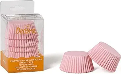 Produktbild von Rosa Pappbecher 50x32 mm DECORA 75 Stück